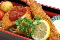 大エビフライとタラフライ