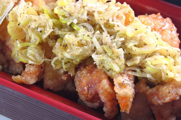 ネギ塩チキン竜田